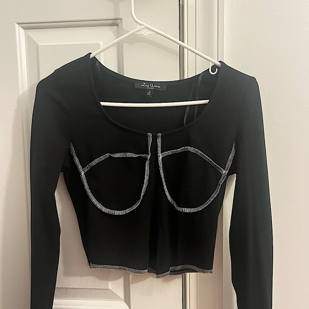 Black Crop Top